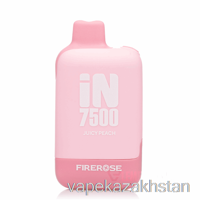 Vape Kazakhstan Firerose IN7500 Disposable Juicy Peach